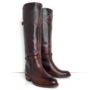NEW Frye Dorado Riding Tall Equestrian Style Knee High Boots Women’s 6 Shoes